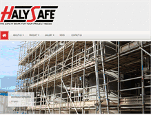 Tablet Screenshot of halysafe.com
